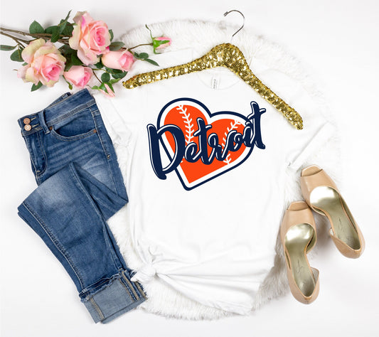 Detroit Baseball Heart