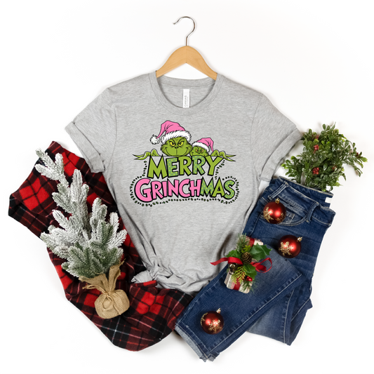 Merry Grinchmas Pink