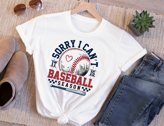 Sorry I Can't Baseball