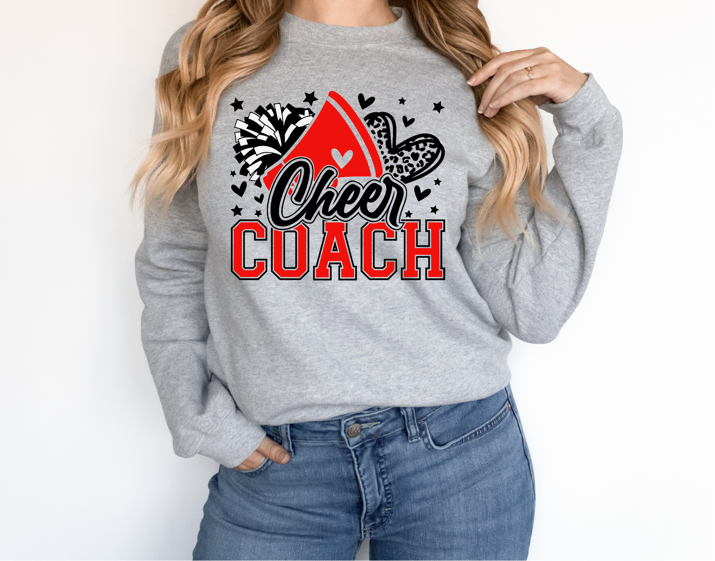Cheer Coach Leopard