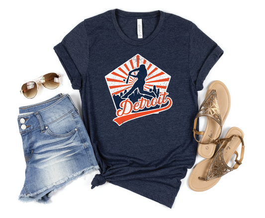 Detroit Baseball Player