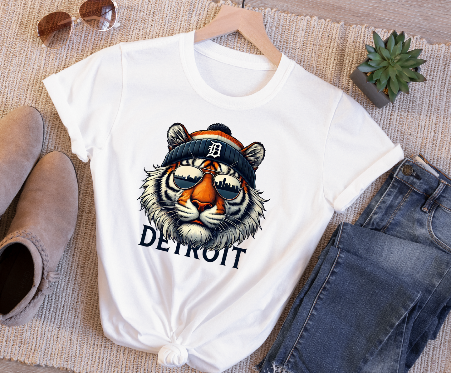 Detroit Tiger Beanie