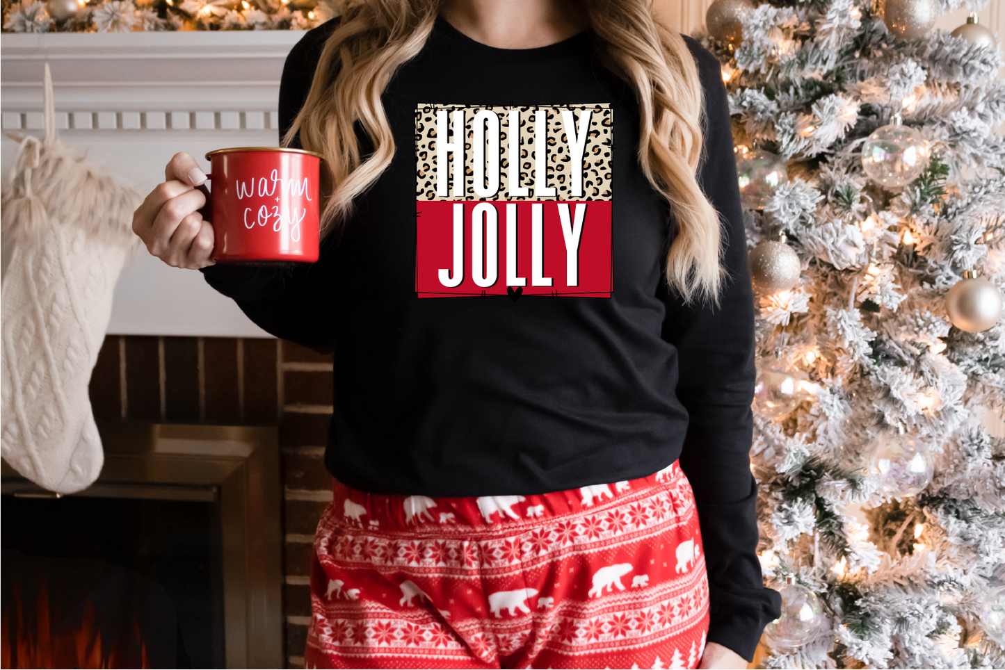 Holly Jolly Leopard