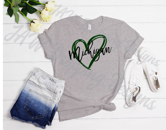 Michigan State Heart