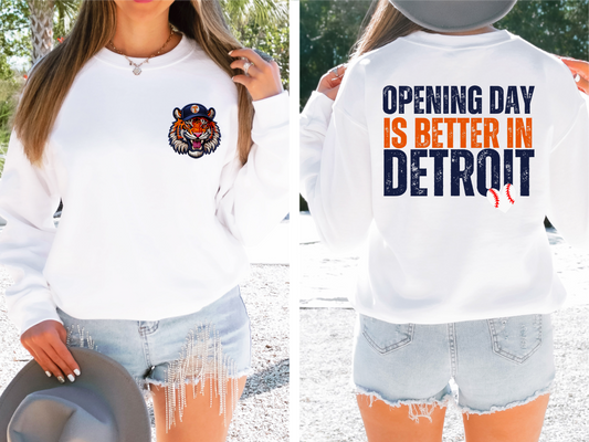 Opening Day is Better in Detroit
