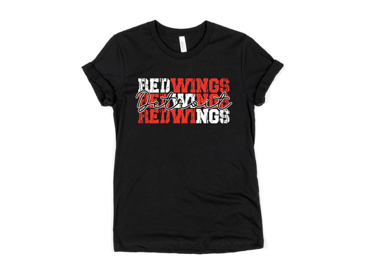 Red and White Hockey