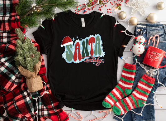 Santa Baby White