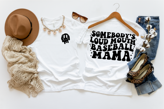 Somebody's Loud Baseball Mama