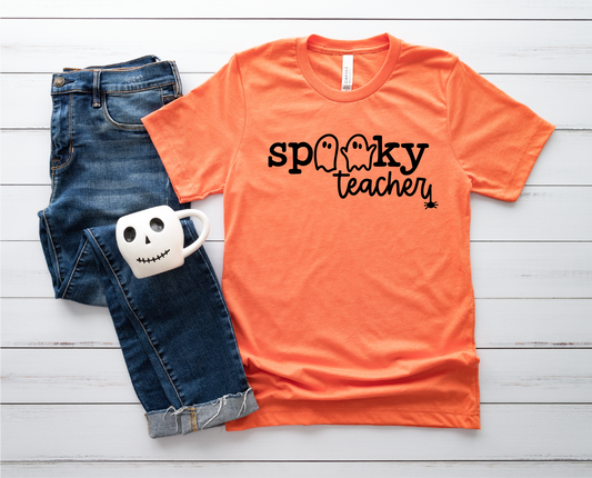 Spooky Teacher Pumpkin